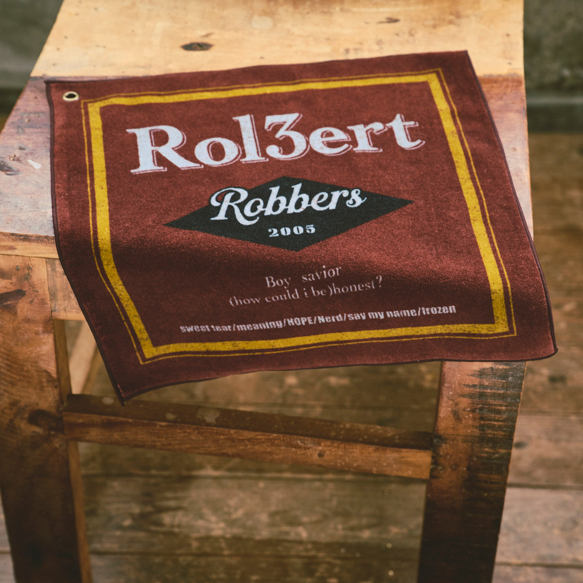 Rol3ert レコードサイズタオル