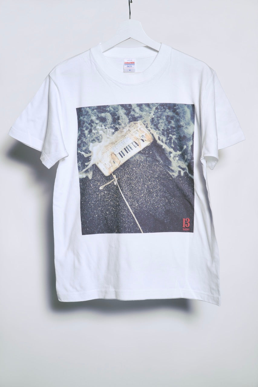 Rol3ert Tシャツ「say my name」ホワイト／ブラック
